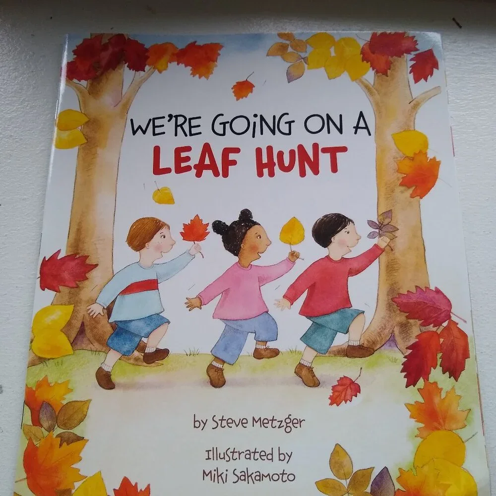 We're going on a Leaf Hunt by Steve Metzger + Blueberries for Sal by McCloskey